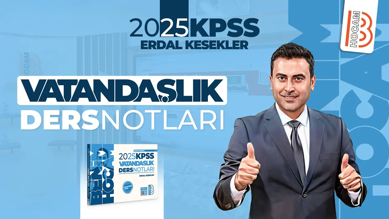 9)KPSS Vatandaşlık- Temel Hukuk Kavramları - Borçlar Hukuku - Erdal KESEKLER - 2025