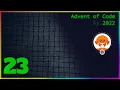 Hashsets and Itertools Advent of Code 2022 Day 23