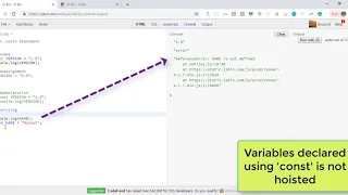 03 - JavaScript Understanding const