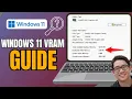 How To Change Shared GPU Memory In Windows 11 Step-by-Step Guide 2026