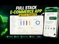Full Stack E-Commerce App with AI Agents FastAPI React React Native PostgreSQL Stripe