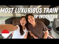 Lagu Our LUXURY Train Ride from JAKARTA to YOGYAKARTA 🇮🇩🚊 (Indonesia has this?!)