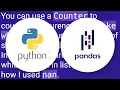 Efficiently counting items in large python lists