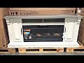TRESANTI TV CONSOLE WITH 2-IN-1 ELECTRIC FIREPLACE AND FAN Shop with us at Costco