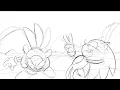 10 second challenge - SONIC vs SURGE Rough Animation