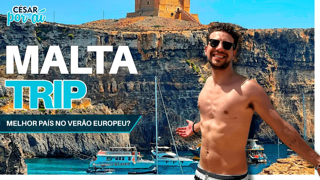 MALTA - O QUE FAZER em 4 DIAS com VALORES, PASSEIOS, HOSPEDAGEM e ALIMENTAÇÃO