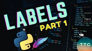 Python Tkinter - Creating Labels and Styling
