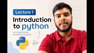 Python Programming Lecture 1 Introduction to Python