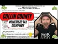 Collin County Homestead Tax Exemption