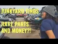 Junkyard Adventures LKQ Fontana California FOUND MONEY and cool steering wheels