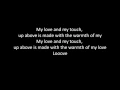 Jess Glynne - My Love (Acoustic) Lyrics