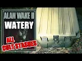Alan Wake 2 - Watery All Cult Stashes