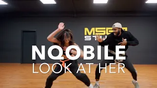 nqobile look at her moe messenger afro class