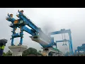 Download Lagu First Full Span Box Girder Launched Through Full Span Launching Gantry in Maharashtra