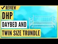 DHP Manila Metal Full Size Daybed and Twin Size Trundle