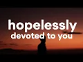 Download Lagu Rex Orange County - Hopelessly Devoted To You (Lyrics)