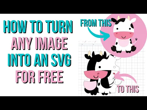 How to turn any image into an SVG for free