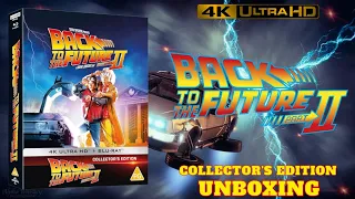 back to the future part 2 4k ultra hd bluray collectors edition unboxing 