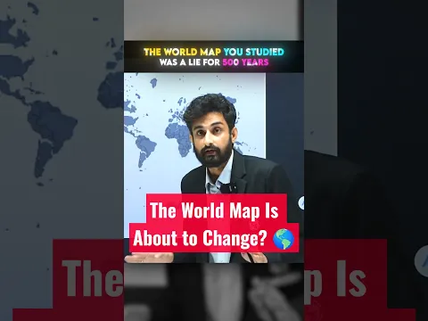 The World Map Is About to Change? 🌎 #physicswallah #upsc #worldmap #geography