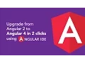 Upgrade from Angular 2 to Angular 4 in 2-clicks using Angular IDE