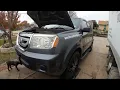 Quitando catalizador y sensor de oxigeno en una 2011 Honda Pilot 2011 con codigo p0420