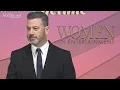Jimmy Kimmel Introduces Keynote Speaker Wife Molly McNearny Women in Entertainment 2025