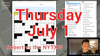 Last crossword in Seattle 0 06 Thu 21 New York Times Crossword