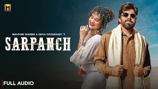 Sarpanch Official Video Masoom Sharma Shiva Choudhary Harry Lather New Haryanvi Song 2025 13