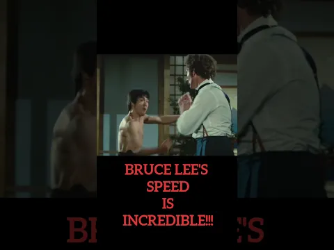 Bruce Lee's Incredible Speed in SLOW-MOTION!!! / Fist of Fury # shorts