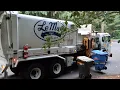 Lemay garbage truck yard waste