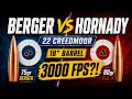 22 Creedmoor Load Testing 75 Berger vs 80 Hornady ELDX