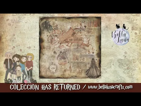 COLECCION HAS RETURNED - WANTED - DEAD OR ALIVE SCRAPBOOKING HARRY POTTER | BELLALUNACRAFTS