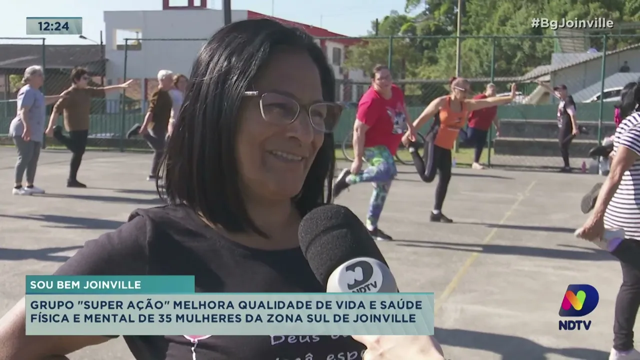 Sou Bem Joinville: grupo Super Ação melhora qualidade de vida e saúde física e mental de 35 mulheres