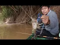 Download Lagu Mancing Udang Galah Di Musim Kemarau, Sungai Ini Menjadi Dangkal