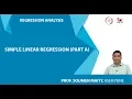Simple Linear Regression Part A