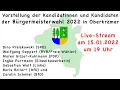 Download Lagu Vorstellung der Kandidatinnen und Kandidaten der Bürgermeisterwahl 2022 in Oberkrämer