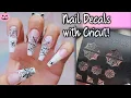 DIY Make Nail Decals Stickers with Cricut