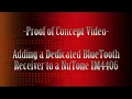 Proof of Concept - Adding a Permanent Bluetooth receiver to a NuTone IM4406 Master Station