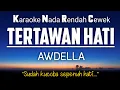 Download Lagu Awdella - Tertawan Hati Karaoke Lower Key Nada Rendah -4