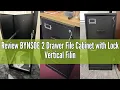 Review BYNSOE 2 Drawer File Cabinet with Lock Vertical Filing Storage Cabinet Office Home Steel Vert