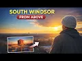 Small Towns From Above South Windsor CT 4K