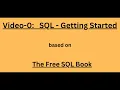 -0 Getting Started with SQL