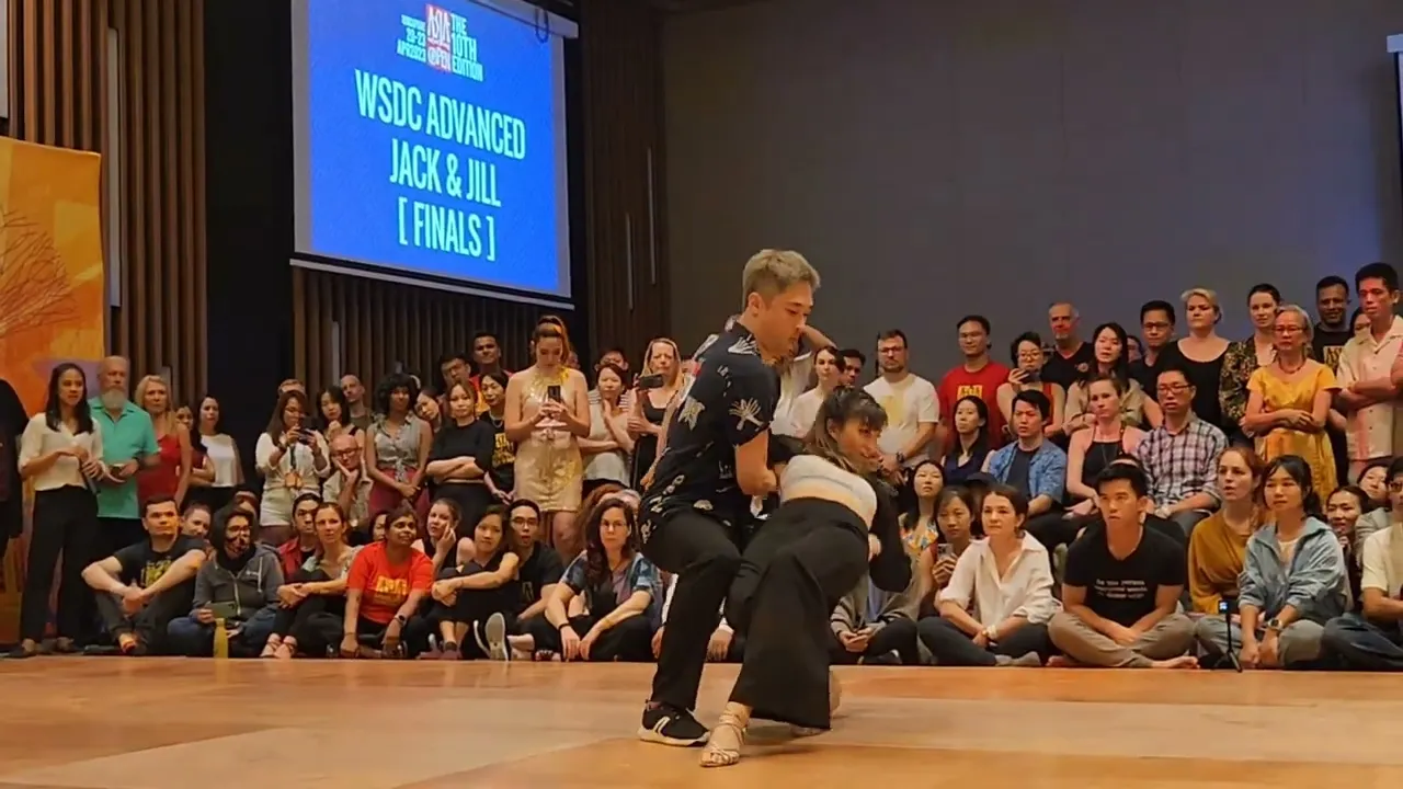 "Rise" Moojin Lee & Lai Yee Yeow - Advanced J&J Finals Asia WCS Open 2023