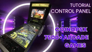 From Setup to Showdown Control Panel Install Epic CoinOpsX 7500 USB Gameplay on the ALP