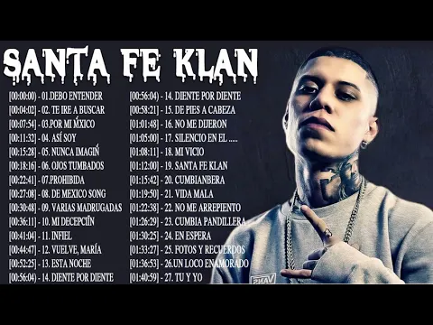 Download MP3 Enganchados De Santa Fe Klan - Colección de Las Mejores Canciones de Santa Fe Klan 2021