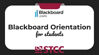 Blackboard Orientation for Students STCC