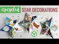 Let s Make a Christmas Star Decoration Easy Upcycling