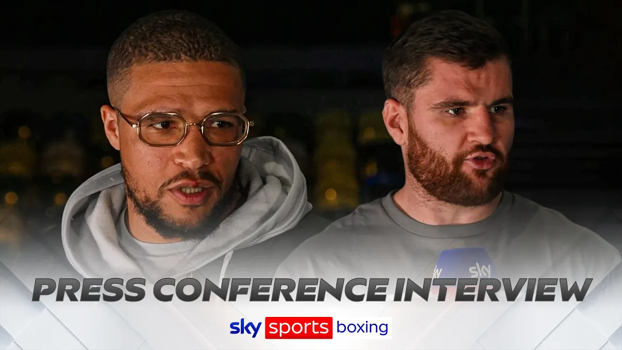 Johnny Fisher and Michael Pirotton speak following the Zuffa Boxing 11 press conference