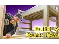 DIY Bunk Bed Easy Strong Inexpensive
