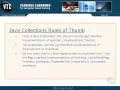 Advanced Java tutorial - Rules of Thumb
